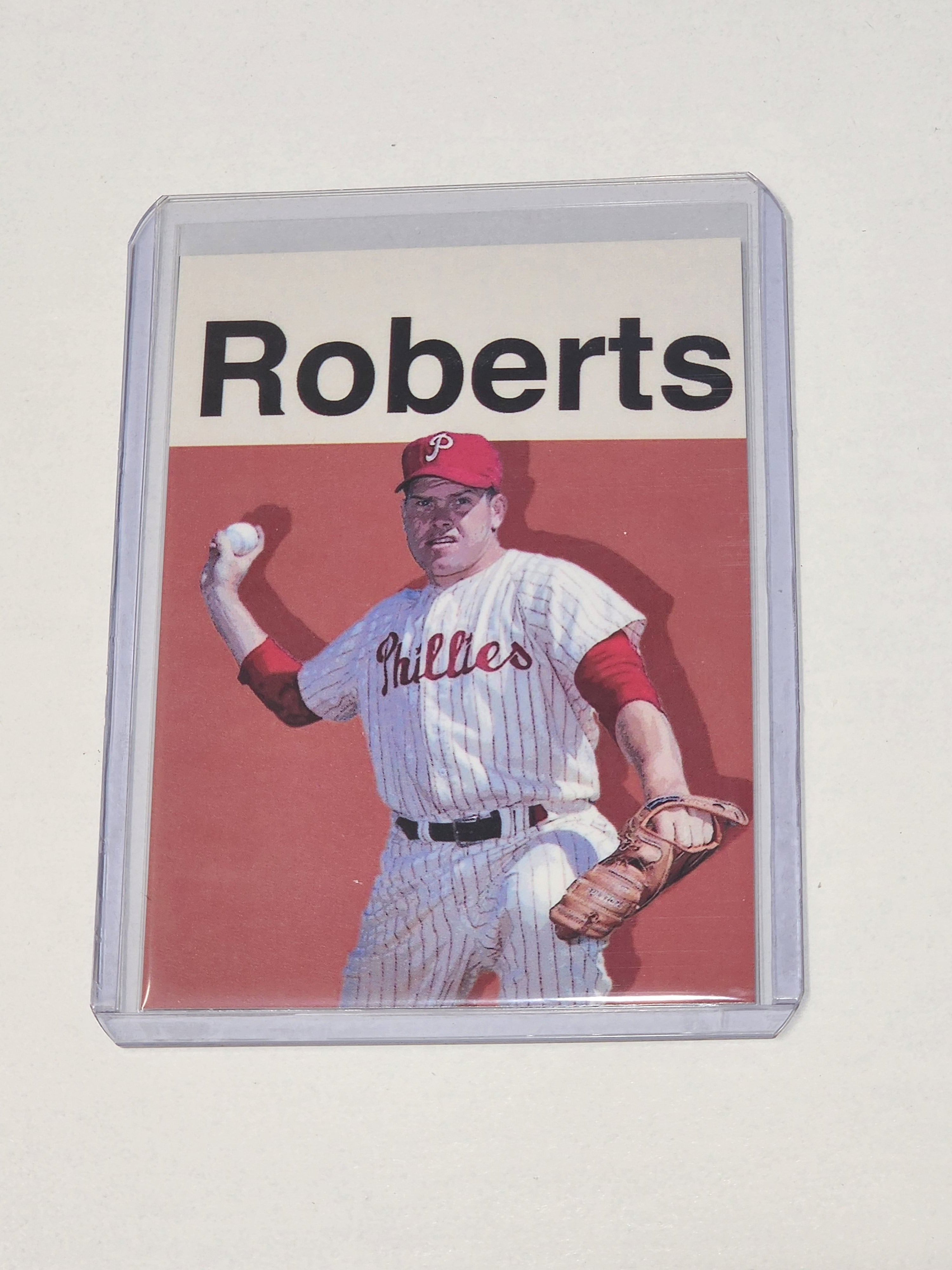 Robin Roberts Artist Signed Baseball Art Card 1/10