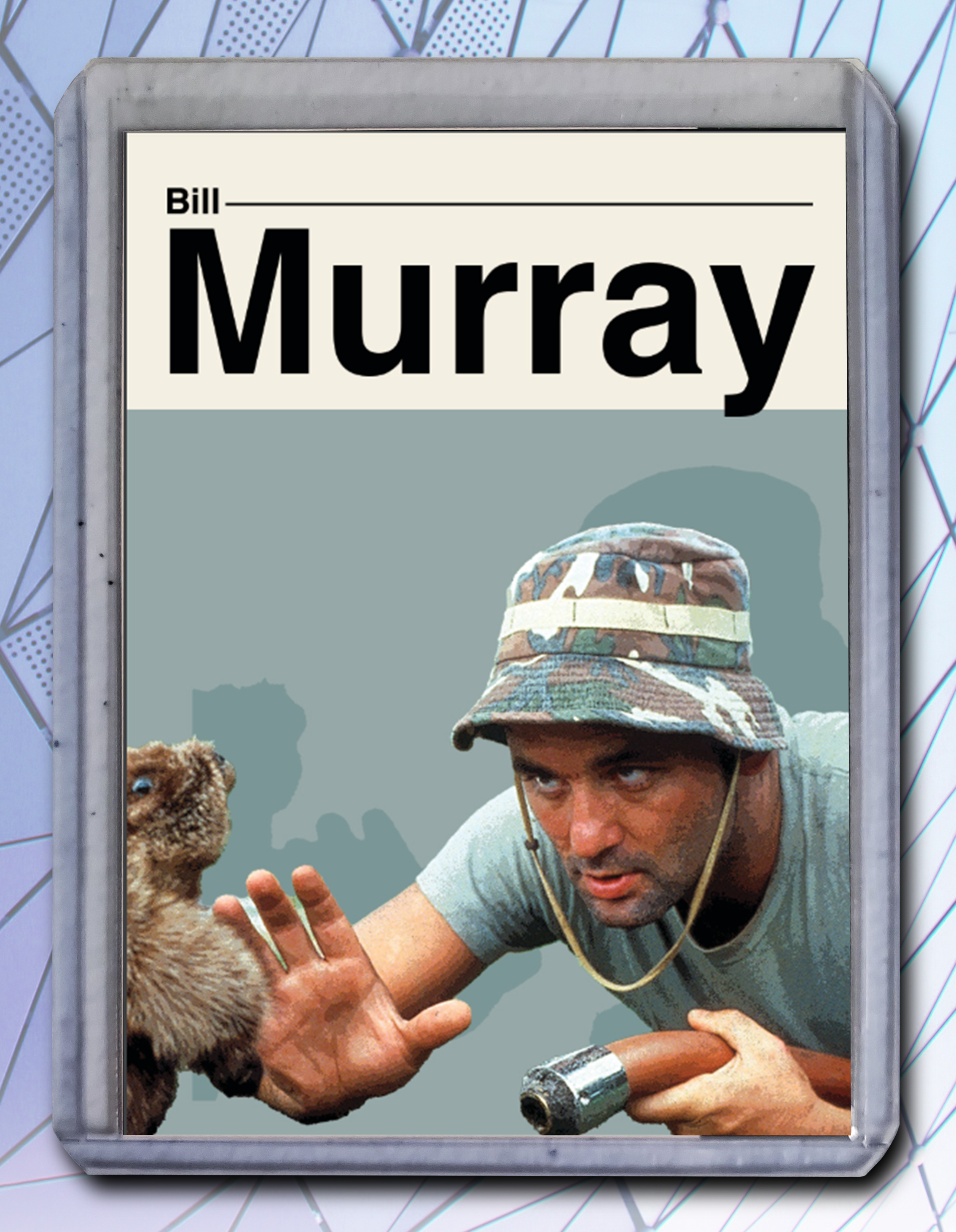 Bill Murray Artist Signed Caddyshack Art Card 2/10