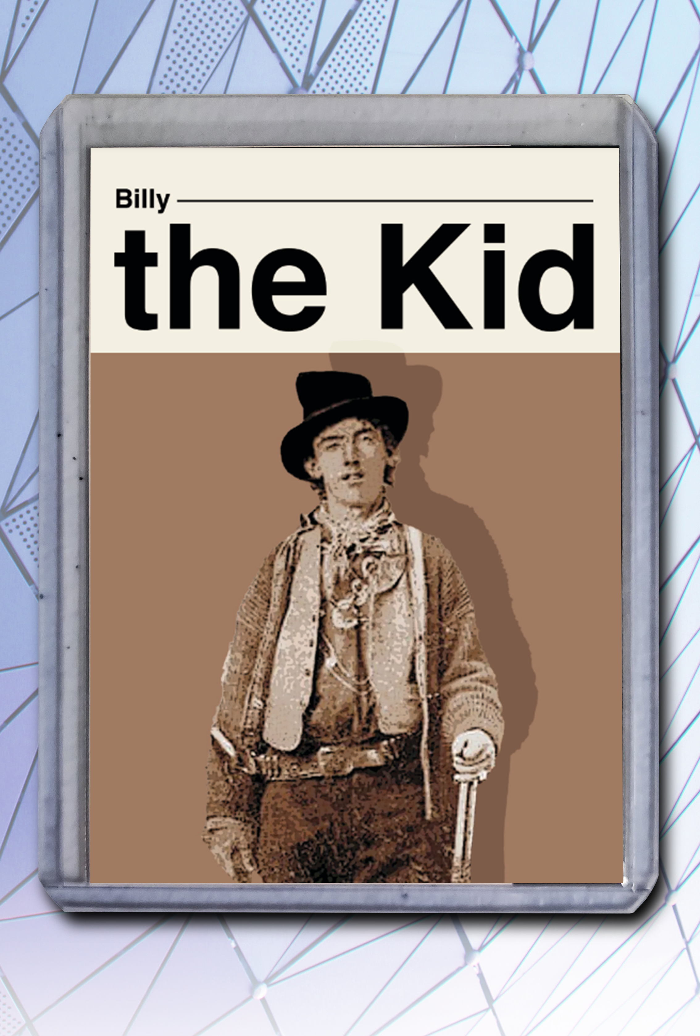 Billy the Kid Artist Signed Famous & Infamous Art Card 2/10