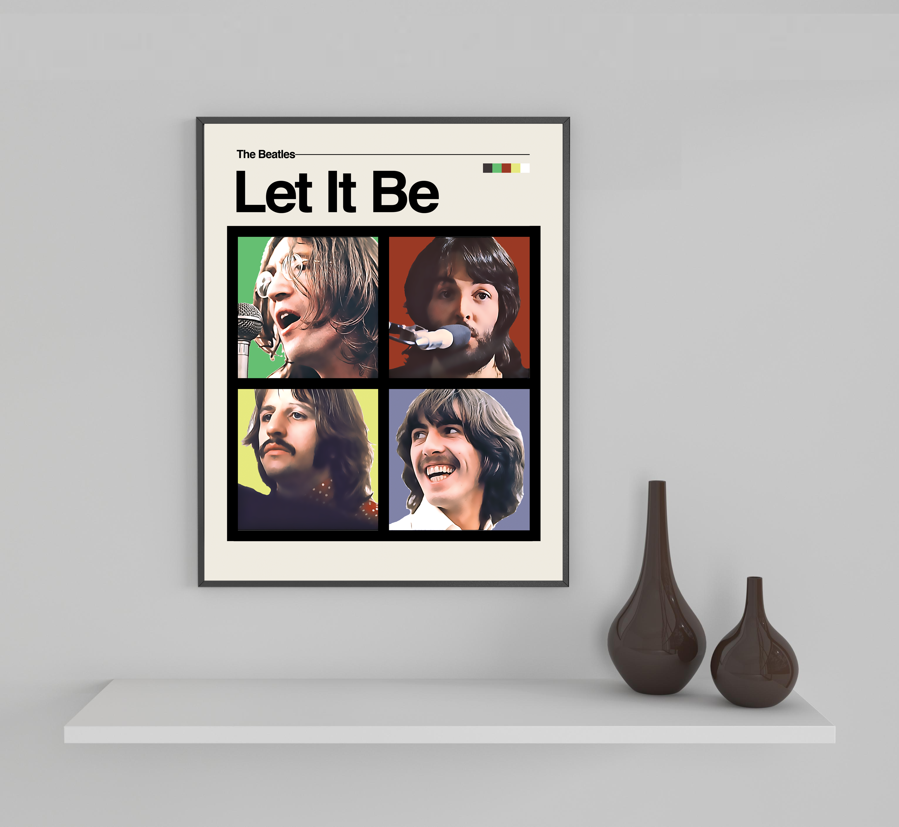 The Beatles - Let It Be Framed Sports Art Photo by Thomas Maxwell