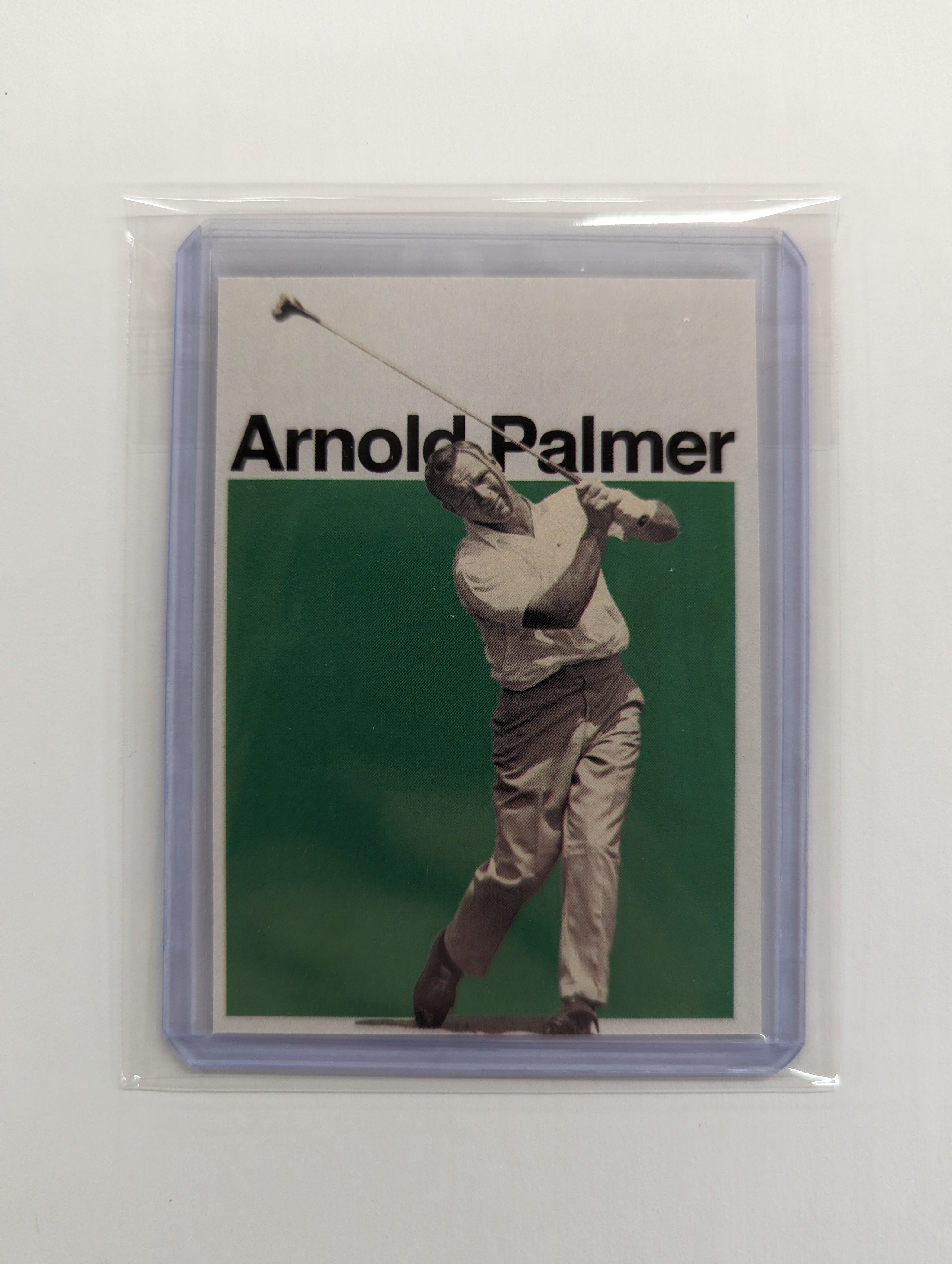 Arnold Palmer Artist Signed Golf Art Card 1/10