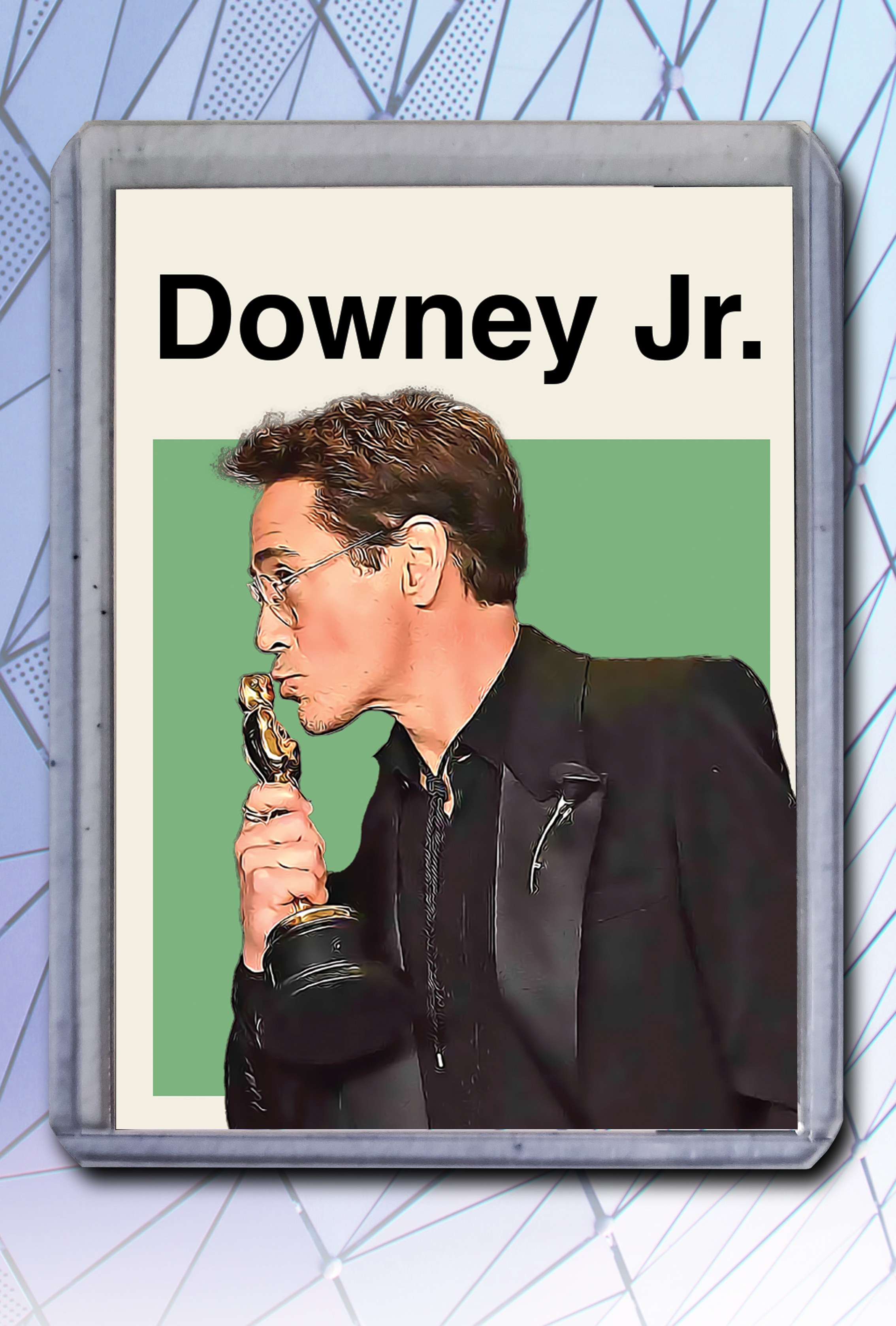 Robert Downy Jr. - First Oscar - Art Card 1/10