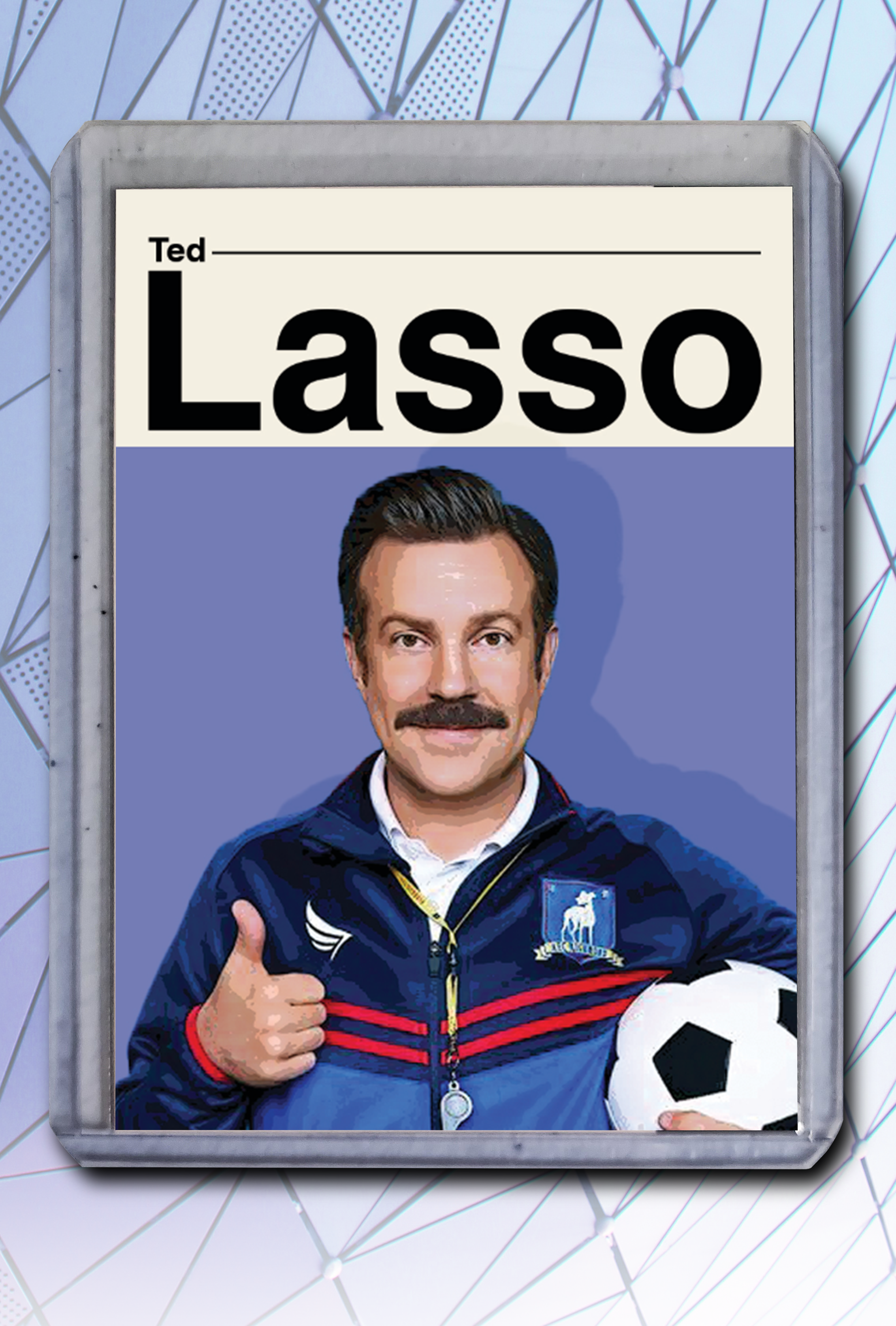 Ted Lasso Artist Signed Ted Lasso Art Card 2/10