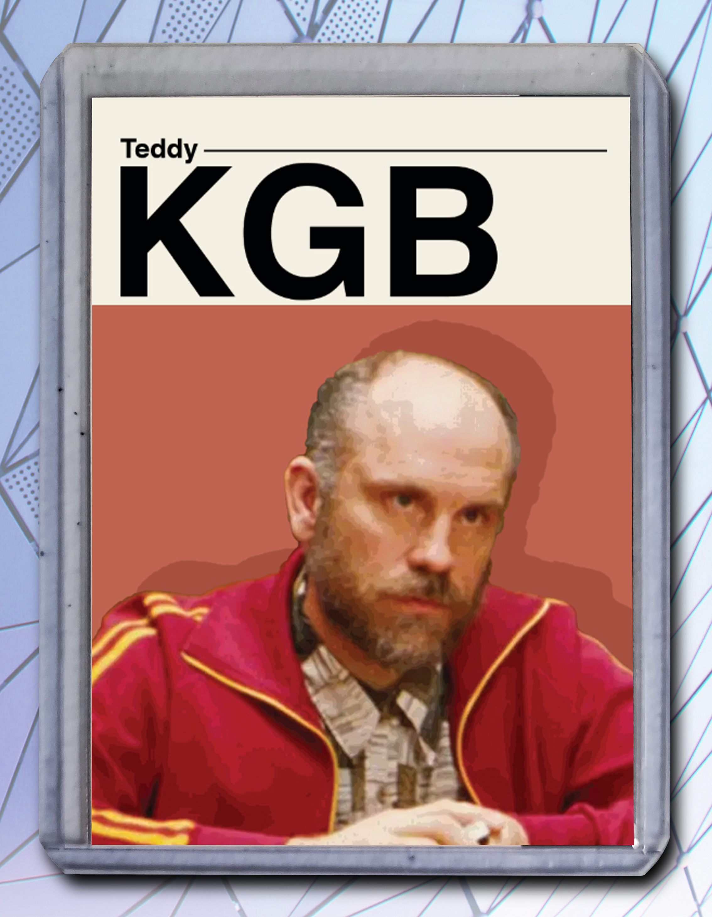 Teddy KGB Artist Signed Rounders Art Card 2/10