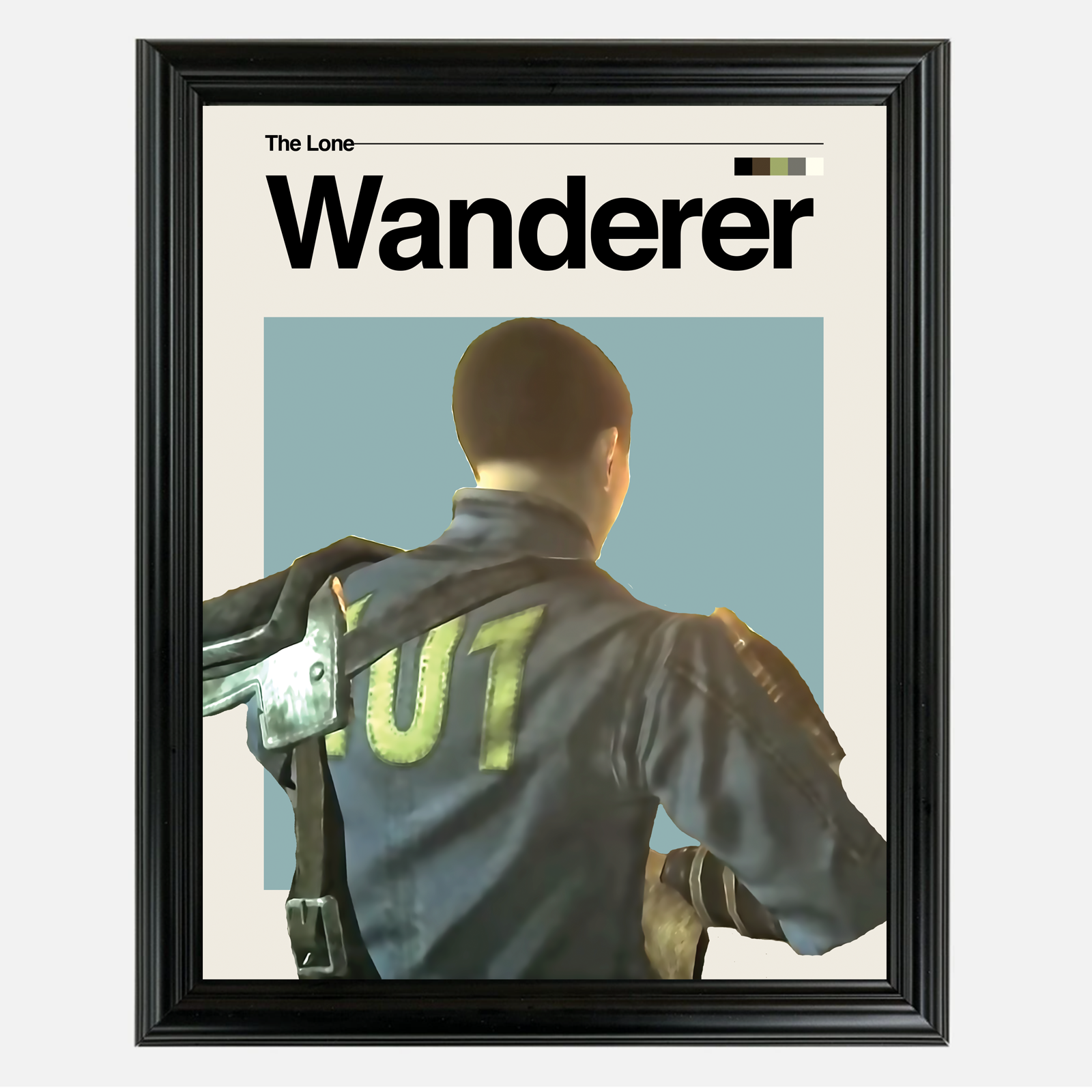 The Lone Wanderer Framed Sports Art Photo by Thomas Maxwell