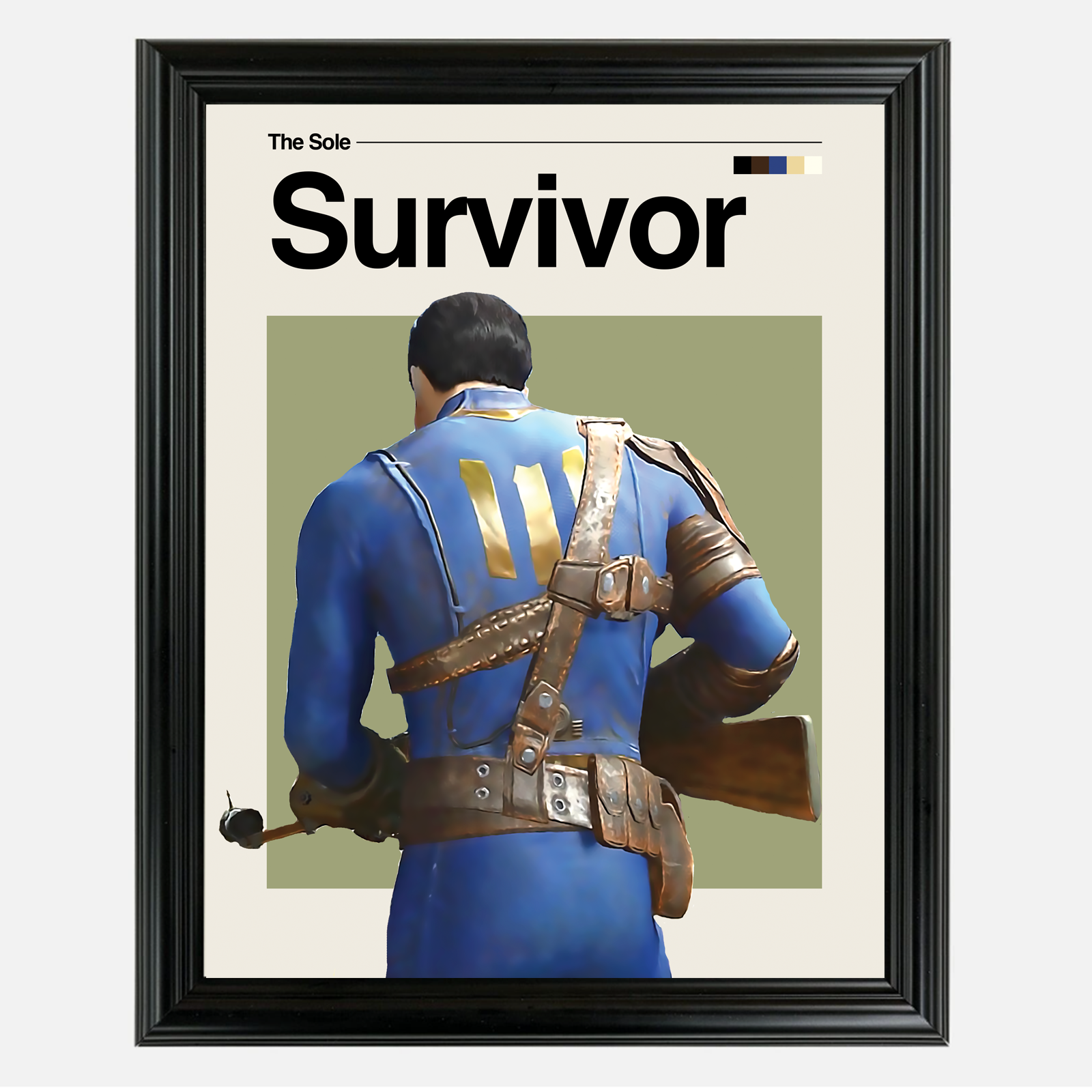 The Sole Survivor Fallout Framed Sports Art Photo by Thomas Maxwell