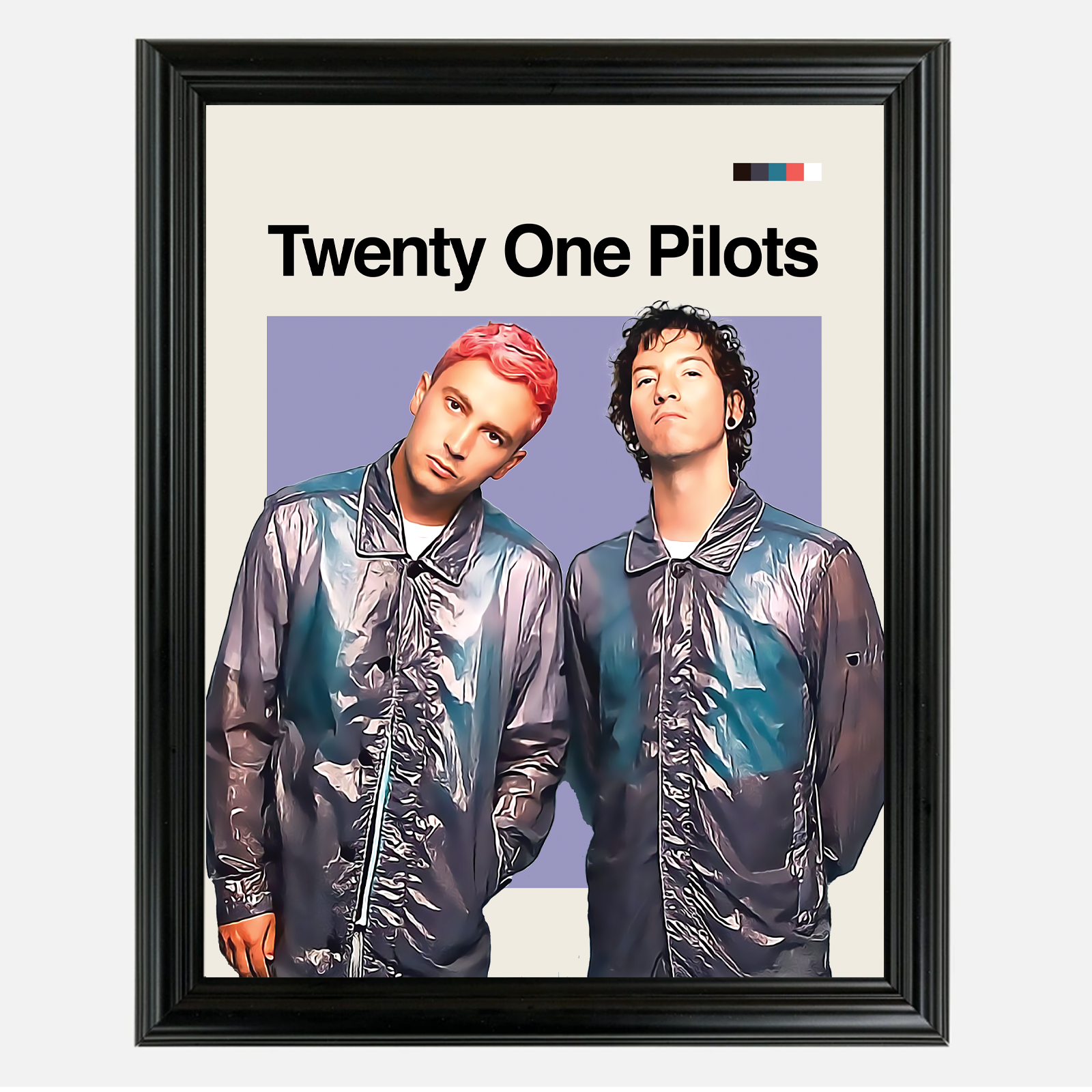 Twenty One Pilots Framed Sports Art Photo by Thomas Maxwell