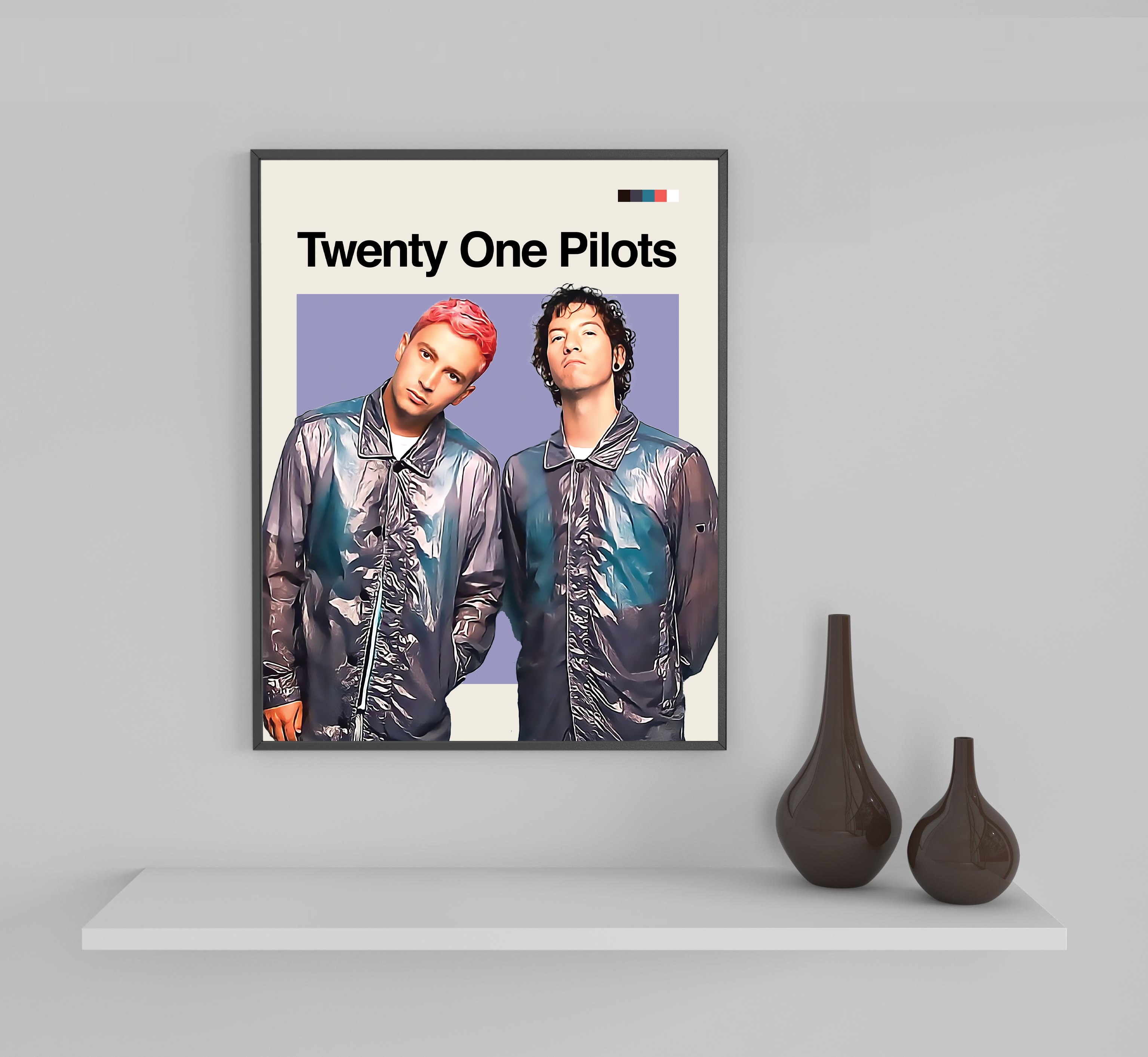 Twenty One Pilots Framed Sports Art Photo by Thomas Maxwell