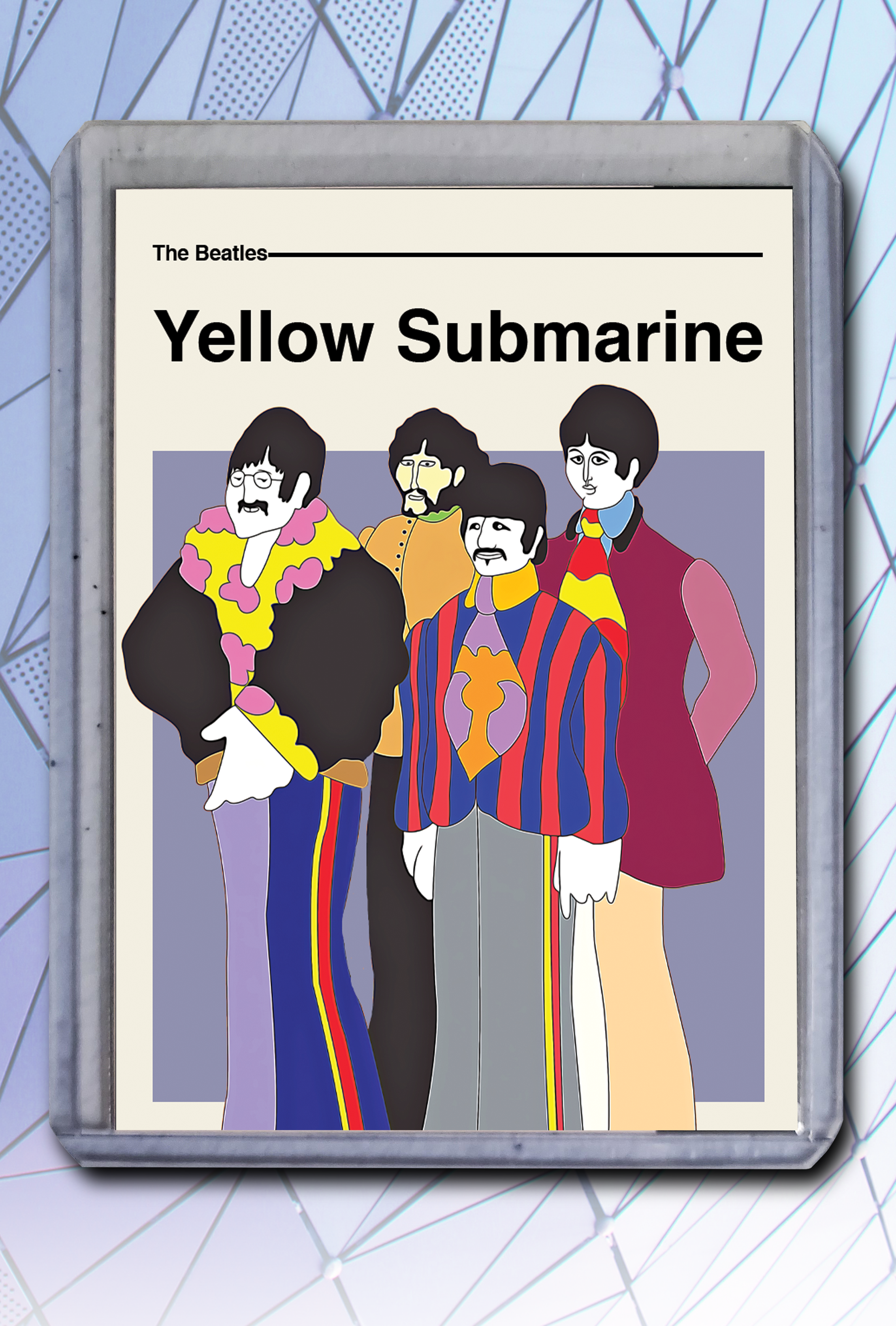 The Beatles - Yellow Submarine Artist Signed Music Art Card 1/10