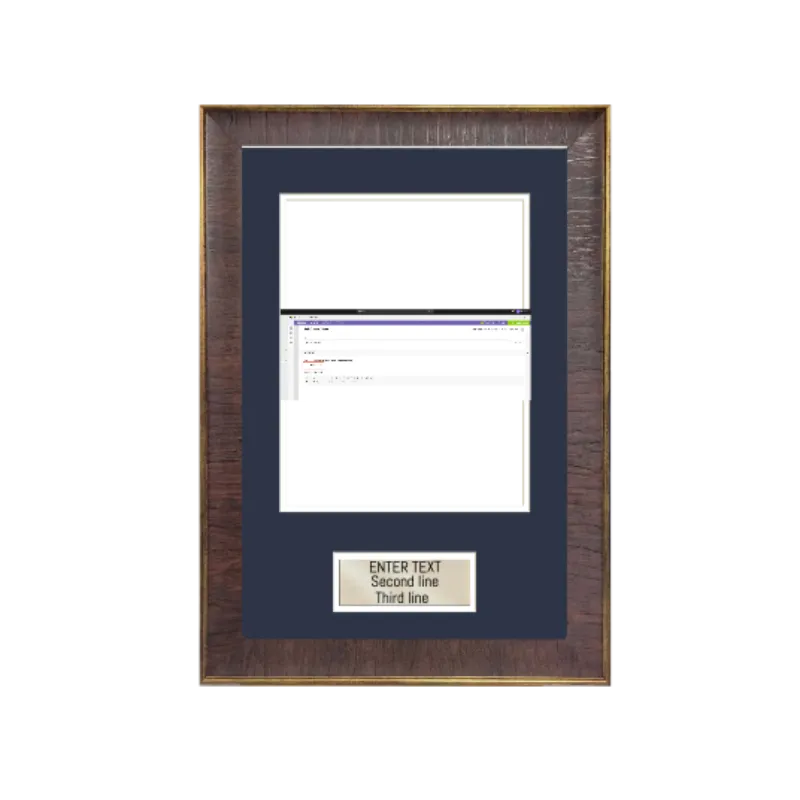 Award Winning Frames - Customer's Product with price 89.99 ID 0Lry1F1XpB0QICp8ZRmzM2AI