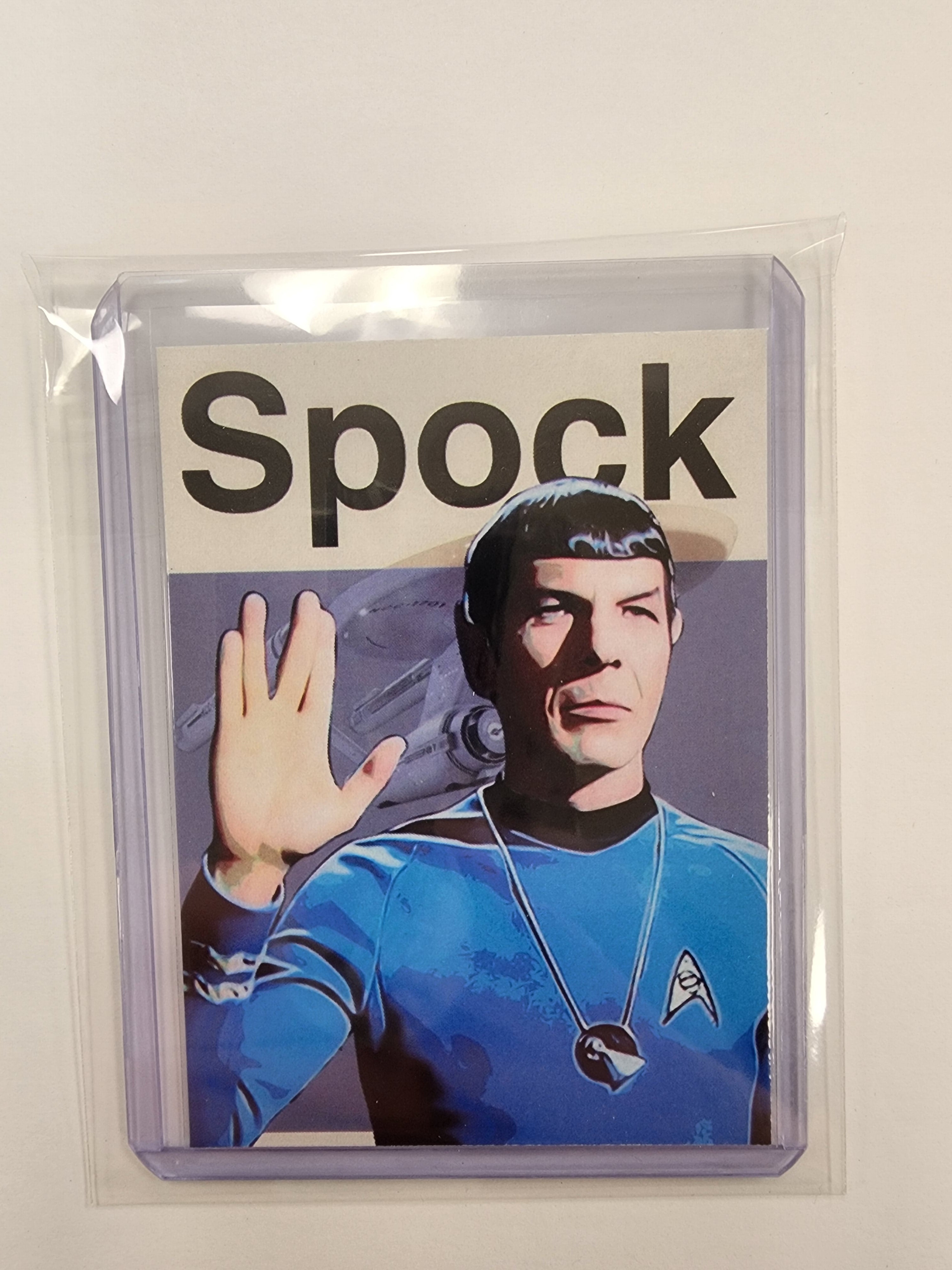 Spock Artist Signed Star Trek Art Card 1/10