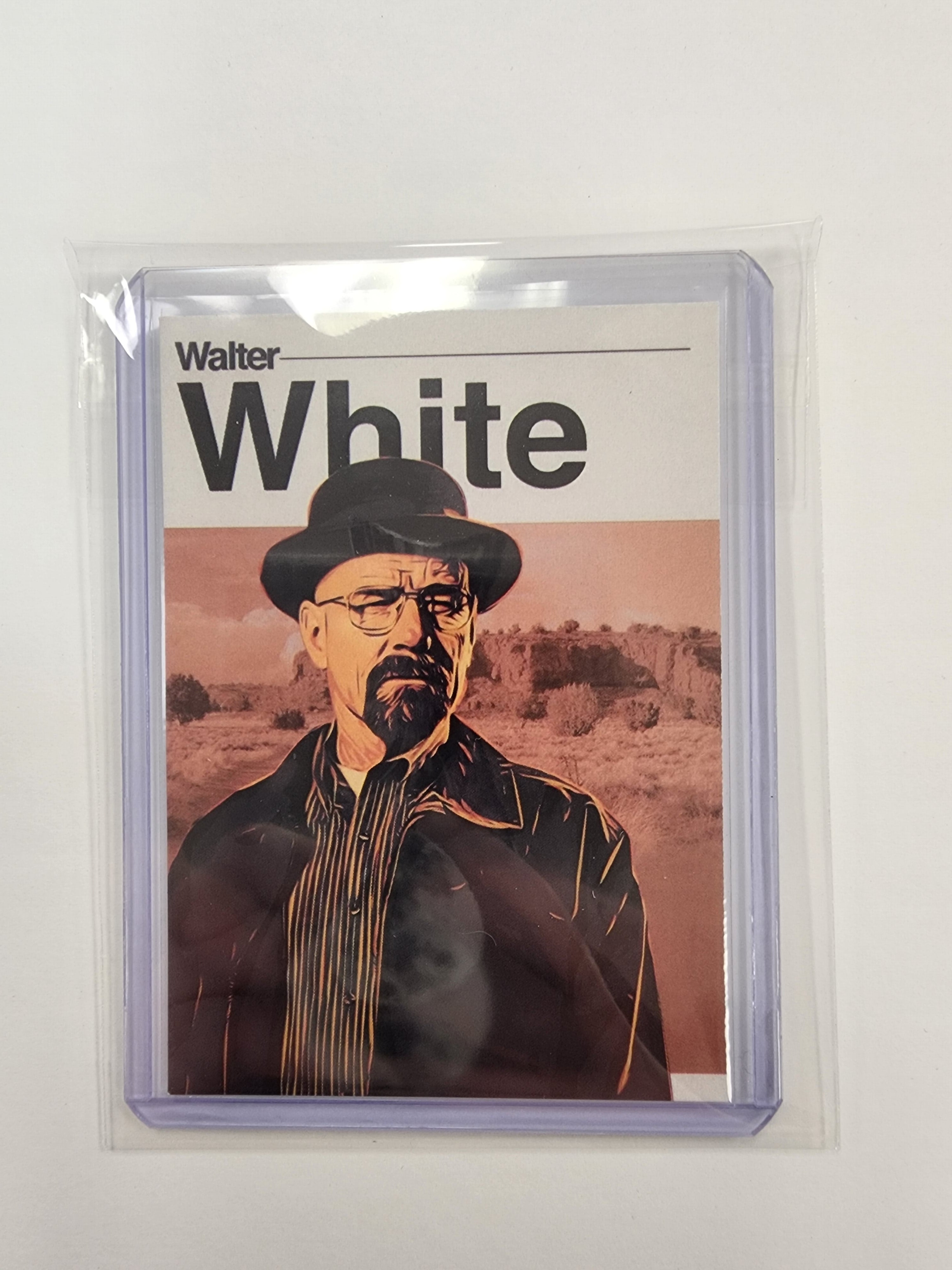 Walter White Artist Signed Breaking Bad Art Card 1/10