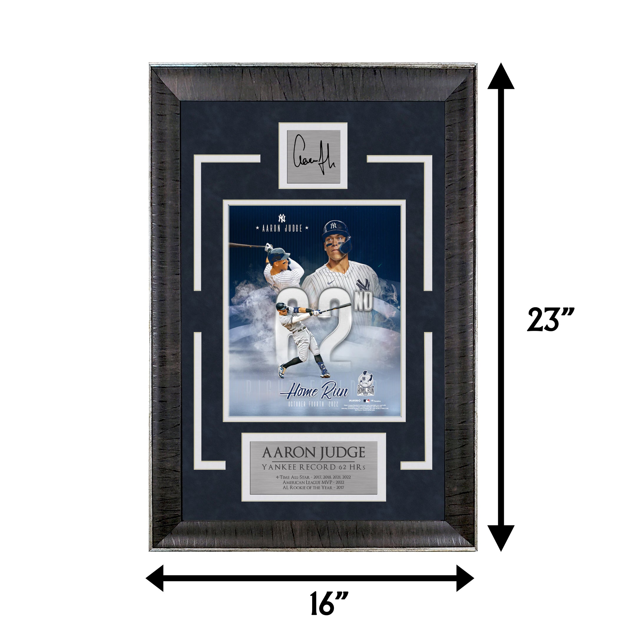 Aaron Judge - 62 HRs Collage - Sports Deluxe | 16 x 23