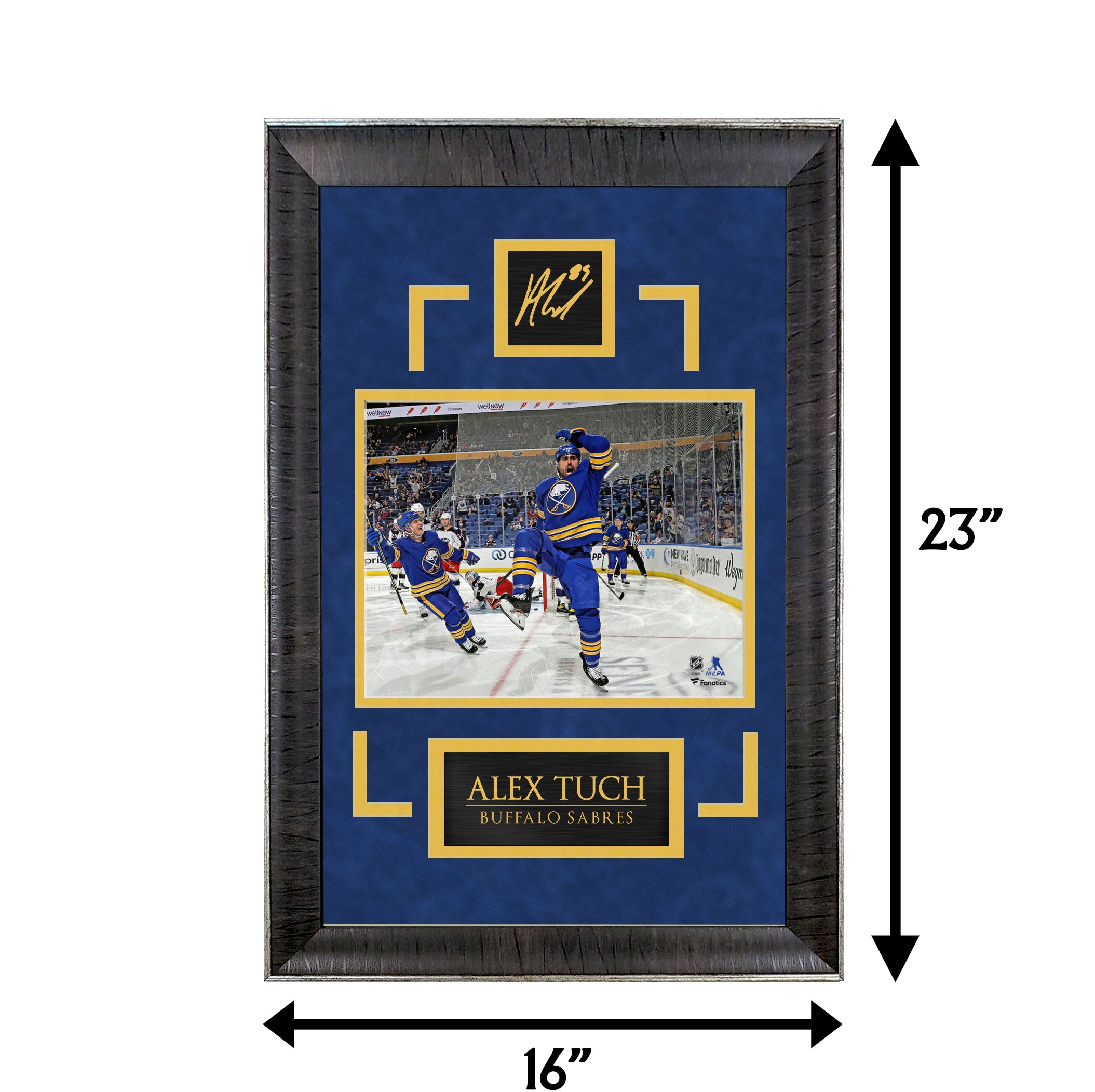 Alex Tuch - Sabres - Sports Deluxe | 16 x 23 - Framed Hockey Photo