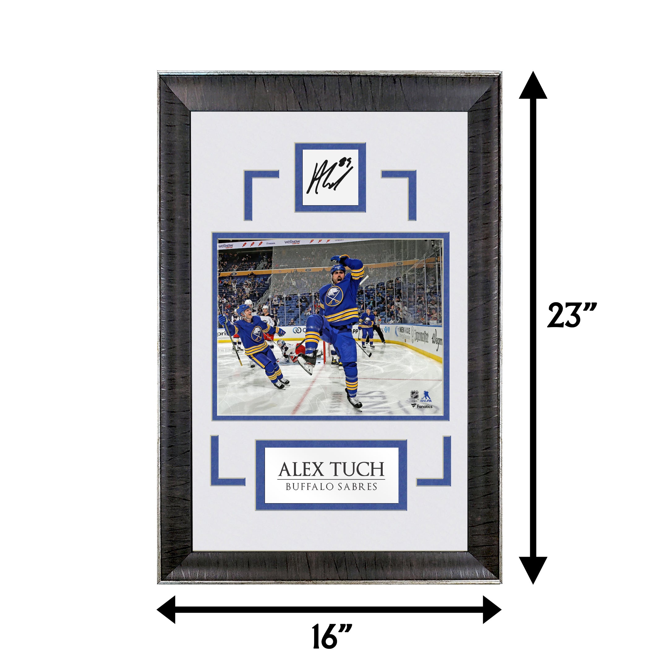 Alex Tuch - Sabres - Spotlight Collection | 16 x 23 - Framed Hockey Photo